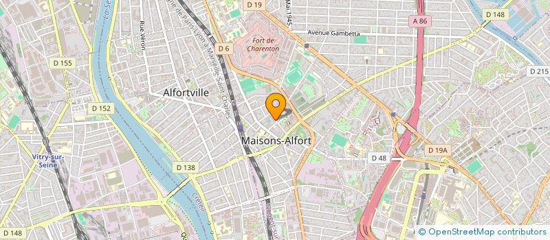 localisation de l'entreprise SOCIETE CIVILE IMMOBILIERE L'ALUZIENNE à MAISONS-ALFORT