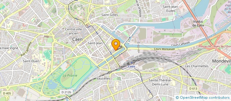 localisation de l'entreprise SOCIETE CIVILE IMMOBILIERE L'ARCADE à CAEN