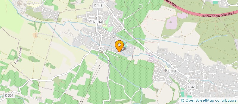 localisation de l'entreprise SOCIETE CIVILE IMMOBILIERE L'ARPAILLANT à CAZILHAC