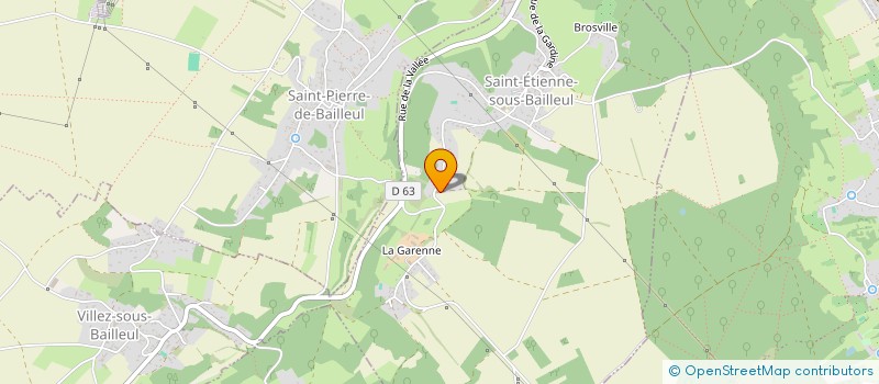 localisation de l'entreprise SOCIETE CIVILE IMMOBILIERE L'ATELIER DU CHAPITRE  SAINT-ETIENNE-SOUS-BAILLEUL