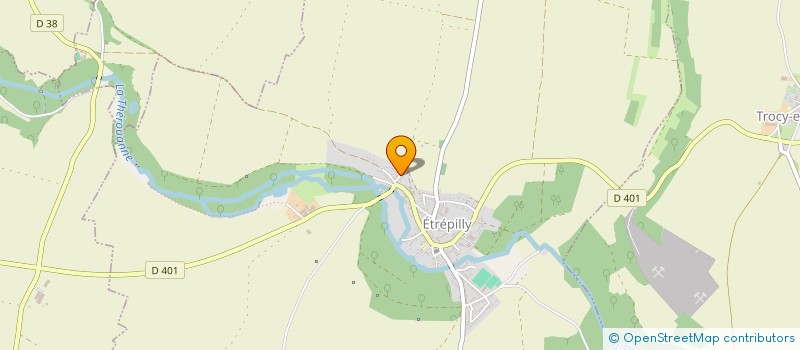 localisation de l'entreprise SOCIETE CIVILE IMMOBILIERE L'AUSTRALE  ETREPILLY