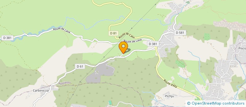 localisation de l'entreprise SOCIETE CIVILE IMMOBILIERE L'AVENIRE à VALLE-DI-MEZZANA