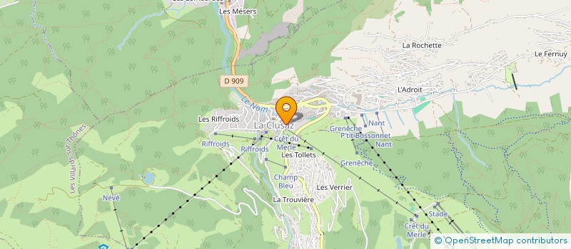 localisation de l'entreprise SOCIETE CIVILE IMMOBILIERE L.B. à LA CLUSAZ