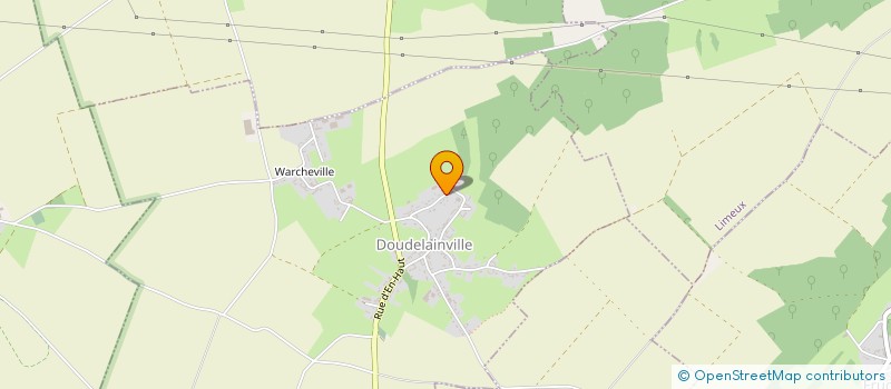 localisation de l'entreprise SOCIETE CIVILE IMMOBILIERE L'EDEN  DOUDELAINVILLE