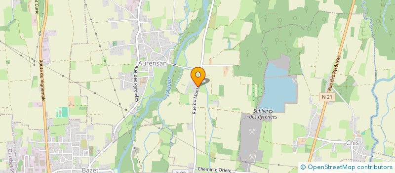 localisation de l'entreprise SOCIETE CIVILE IMMOBILIERE L'EPERON  AURENSAN