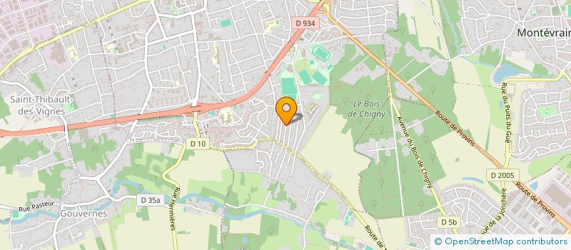 localisation de l'entreprise SOCIETE CIVILE IMMOBILIERE L'EPHEMERE  LAGNY-SUR-MARNE