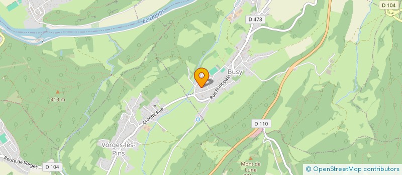 localisation de l'entreprise SOCIETE CIVILE IMMOBILIERE L'EPINE  BUSY