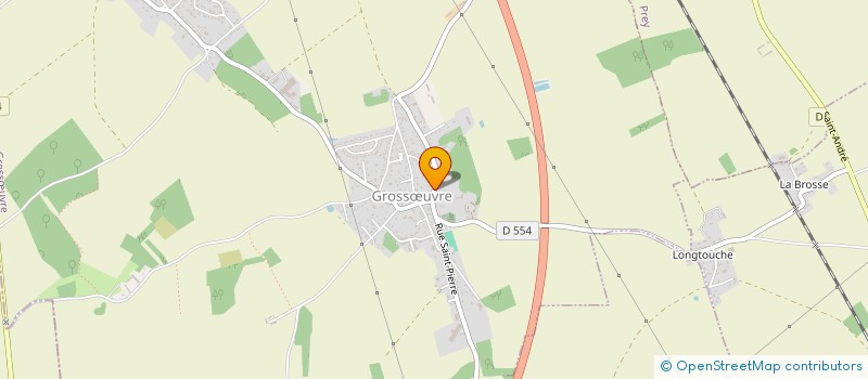 localisation de l'entreprise SOCIETE CIVILE IMMOBILIERE L'ETIVAZ  GROSSUVRE