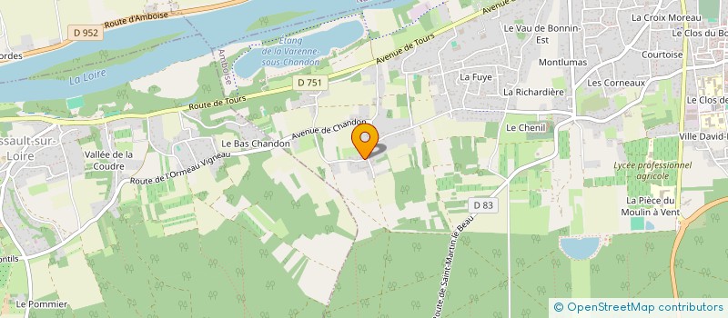 localisation de l'entreprise SOCIETE CIVILE IMMOBILIERE L'ILE AUX ENFANTS ET PAR ABREVIATION SCI LIAE  AMBOISE