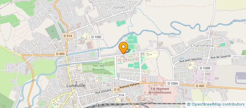 localisation de l'entreprise SOCIETE CIVILE IMMOBILIERE L'OASIS  LUNEVILLE