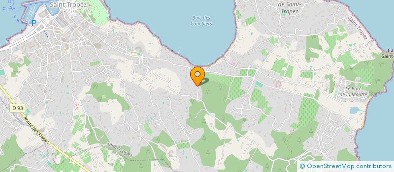 localisation de l'entreprise SOCIETE CIVILE IMMOBILIERE L'OLIVETTE PAR ABREVIATION SCI L'OLIVETTE à SAINT-TROPEZ