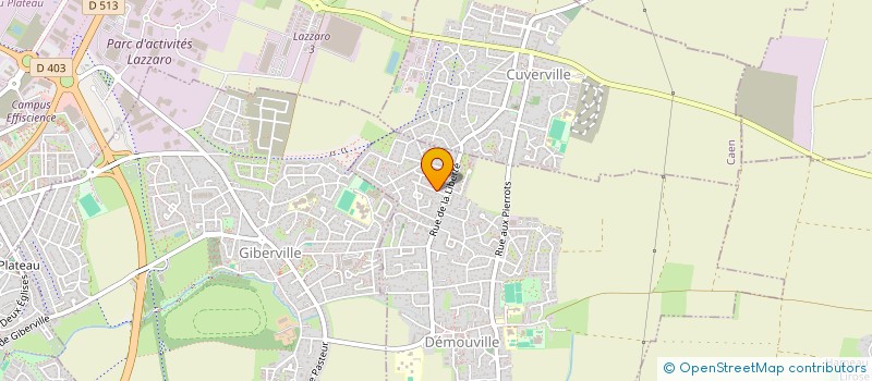 localisation de l'entreprise SOCIETE CIVILE IMMOBILIERE L'OLIVIER  DEMOUVILLE