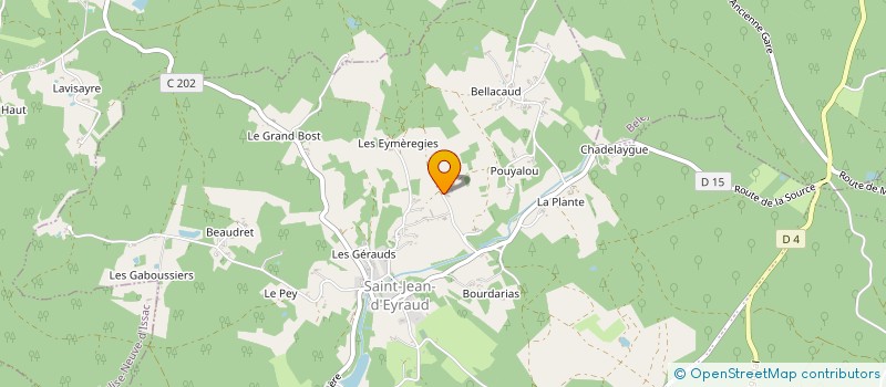 localisation de l'entreprise SOCIETE CIVILE IMMOBILIERE L'OREE DU BOIS  JAURE