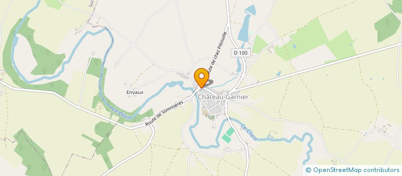 localisation de l'entreprise SOCIETE CIVILE IMMOBILIERE L'OREE VERTE  CHATEAU-GARNIER