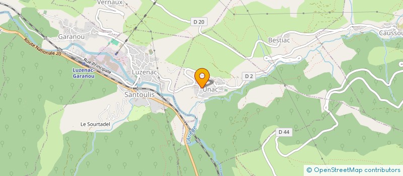 localisation de l'entreprise SOCIETE CIVILE IMMOBILIERE L'ORO à UNAC