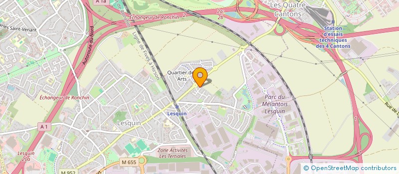 localisation de l'entreprise SOCIETE CIVILE IMMOBILIERE L.S.A.B à LESQUIN