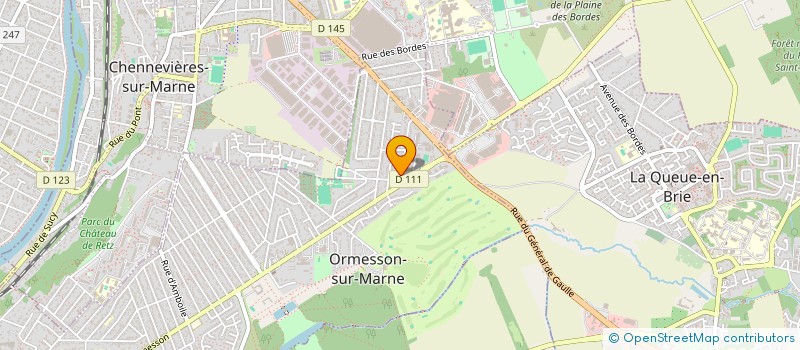 localisation de l'entreprise SOCIETE CIVILE IMMOBILIERE L2K  ORMESSON-SUR-MARNE