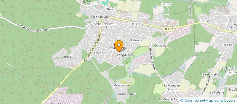 localisation de l'entreprise SOCIETE CIVILE IMMOBILIERE L2MS  SEIGNOSSE