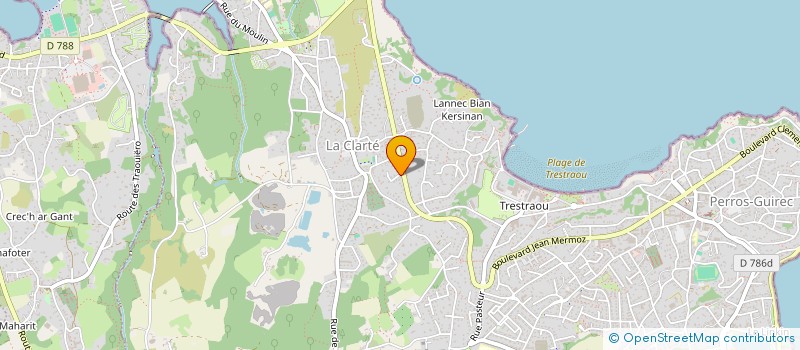 localisation de l'entreprise SOCIETE CIVILE IMMOBILIERE LA BAIE DU PHARE DE NANTOUAR  LOUANNEC