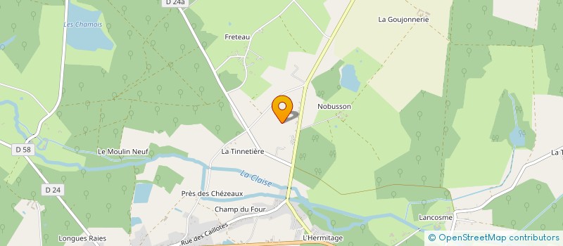 localisation de l'entreprise SOCIETE CIVILE IMMOBILIERE LA BARRE IMMOBILIER 12/18 à VENDOEUVRES