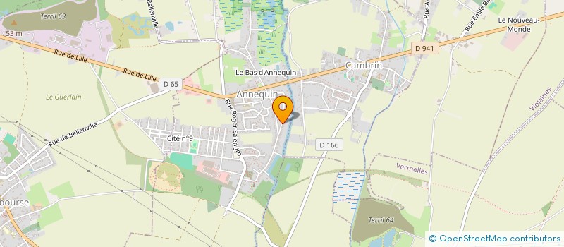 localisation de l'entreprise SOCIETE CIVILE IMMOBILIERE LA BASSE BOULOGNE  ANNEQUIN