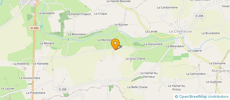 localisation de l'entreprise SOCIETE CIVILE IMMOBILIERE LA BELGO NORMANDE  PERCY-EN-NORMANDIE