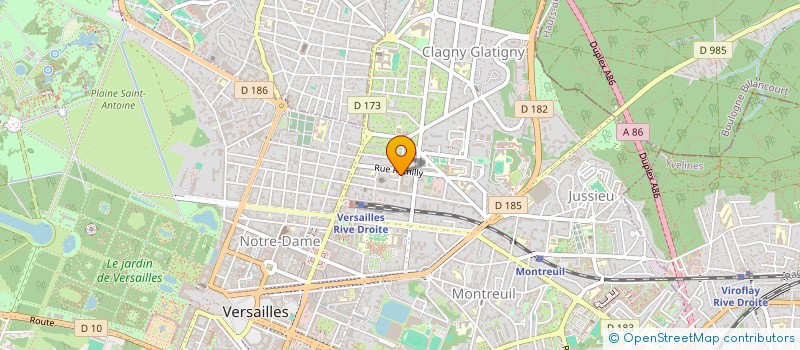 localisation de l'entreprise SOCIETE CIVILE IMMOBILIERE LA BELLE INUTILE à VERSAILLES