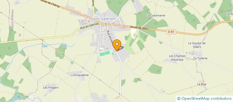 localisation de l'entreprise SOCIETE CIVILE IMMOBILIERE LA BELLIOLE PAR ABREVIATION SCI LA BELLIOLE à SAINT-VALERIEN