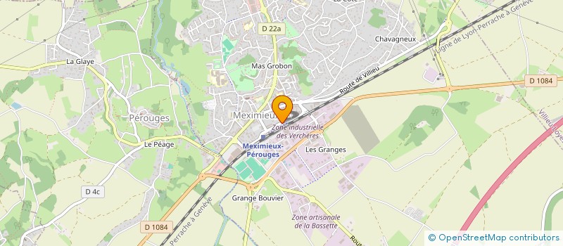 localisation de l'entreprise SOCIETE CIVILE IMMOBILIERE LA BERANGERE à MEXIMIEUX