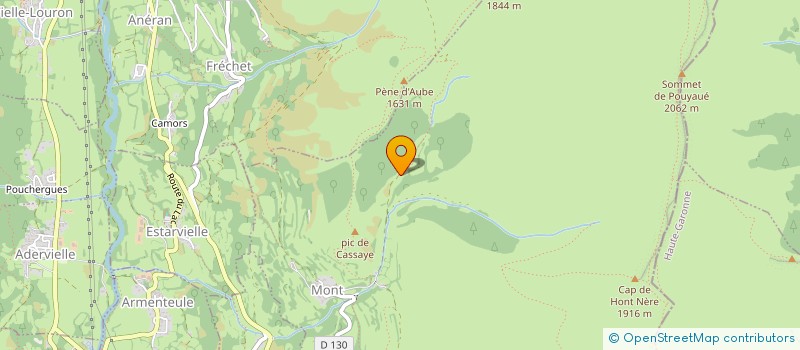 localisation de l'entreprise SOCIETE CIVILE IMMOBILIERE LA BERGERIE  LOUDENVIELLE