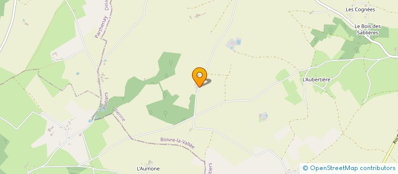 localisation de l'entreprise SOCIETE CIVILE IMMOBILIERE LA BERGERIE  BOIVRE-LA-VALLEE