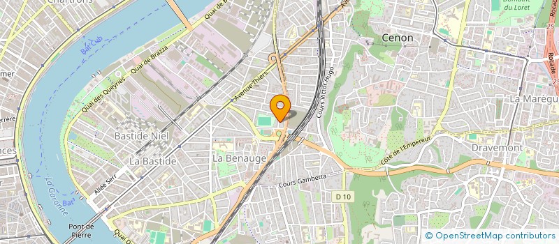 localisation de l'entreprise SOCIETE CIVILE IMMOBILIERE LA BERGERIE  BORDEAUX