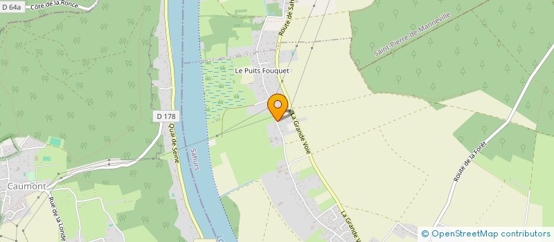 localisation de l'entreprise SOCIETE CIVILE IMMOBILIERE LA BOUERE  SAHURS