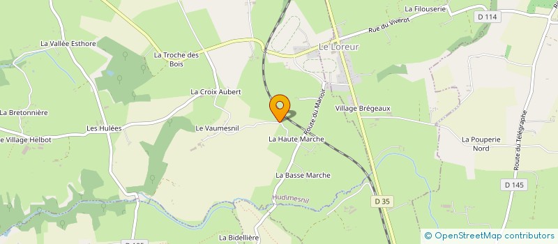 localisation de l'entreprise SOCIETE CIVILE IMMOBILIERE LA BROCQUERIE  CERENCES