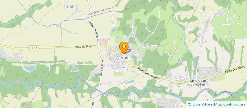 localisation de l'entreprise SOCIETE CIVILE IMMOBILIERE LA BRUYERE  SALAISE-SUR-SANNE