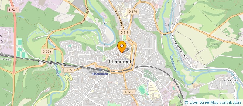 localisation de l'entreprise SOCIETE CIVILE IMMOBILIERE LA BULLE à CHAUMONT
