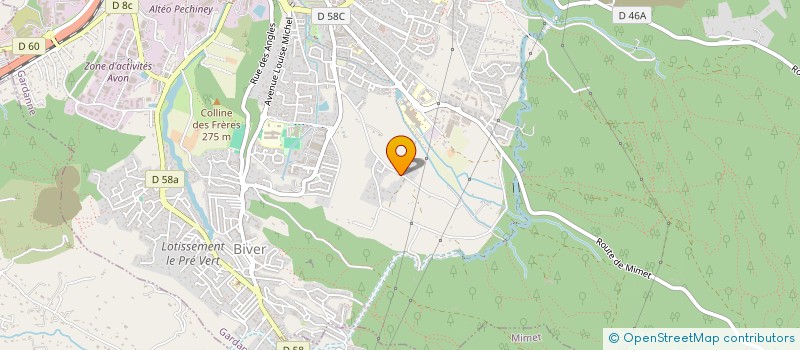 localisation de l'entreprise SOCIETE CIVILE IMMOBILIERE LA CANAOU à GARDANNE