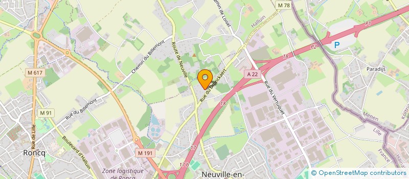 localisation de l'entreprise SOCIETE CIVILE IMMOBILIERE LA CASITA à NEUVILLE-EN-FERRAIN
