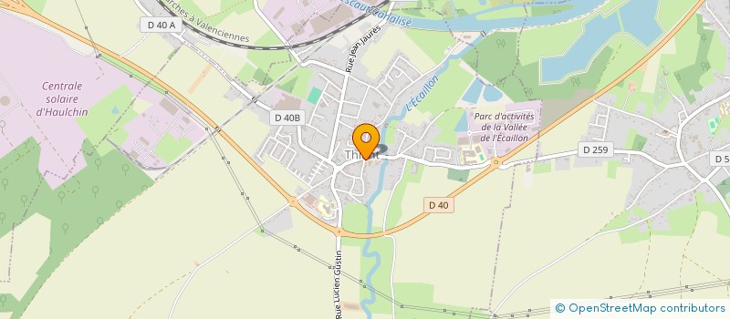 localisation de l'entreprise SOCIETE CIVILE IMMOBILIERE LA CH'TITE ARDENNAISE  THIANT