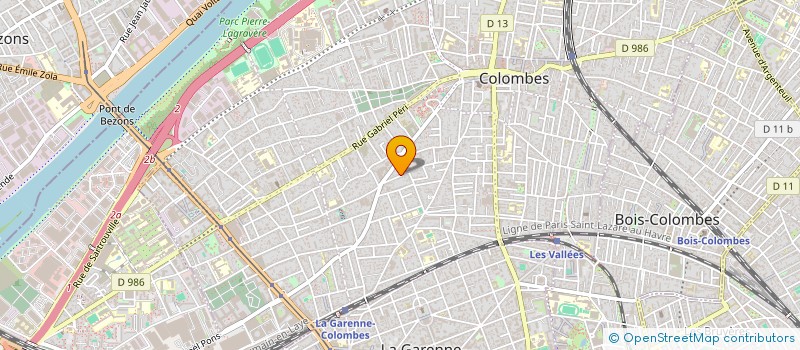 localisation de l'entreprise SOCIETE CIVILE IMMOBILIERE LA CHAUMIERE à COLOMBES