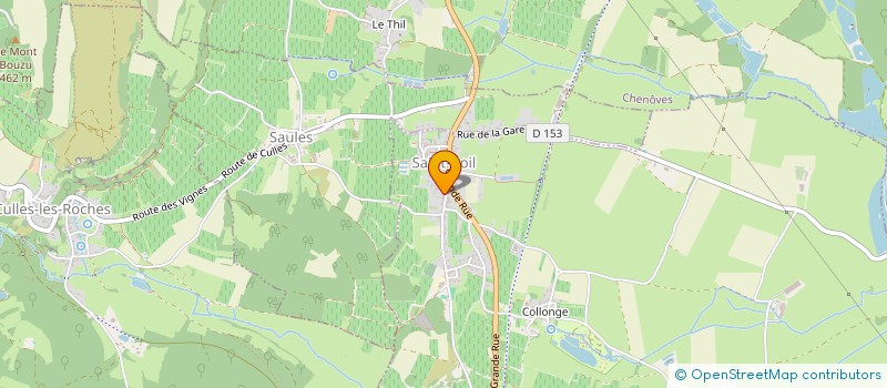 localisation de l'entreprise SOCIETE CIVILE IMMOBILIERE LA CHENEVIERE  SAINT-BOIL