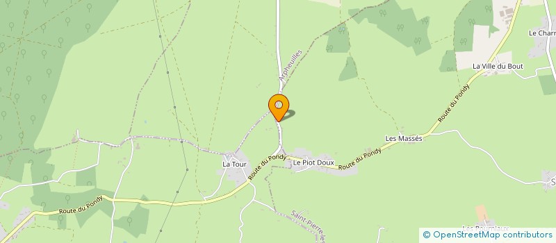 localisation de l'entreprise SOCIETE CIVILE IMMOBILIERE LA COLINERIE  SAINT-PIERRE-LES-ETIEUX