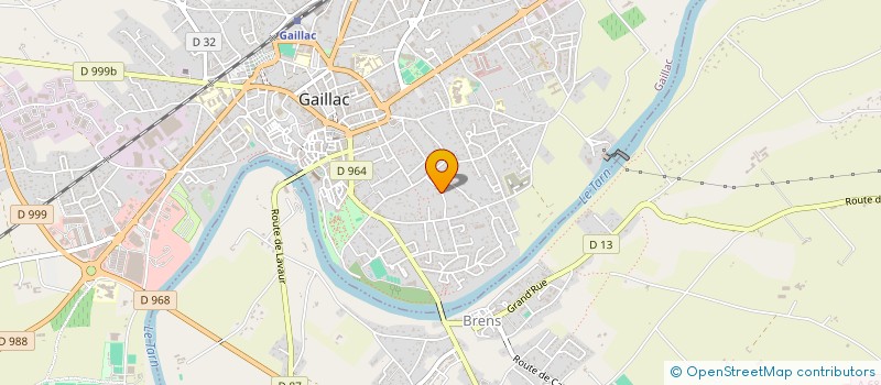 localisation de l'entreprise SOCIETE CIVILE IMMOBILIERE LA COSTE BUSQUE à GAILLAC