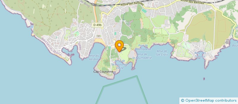 localisation de l'entreprise SOCIETE CIVILE IMMOBILIERE LA COURONNE  MARTIGUES