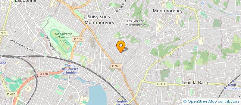 localisation de l'entreprise SOCIETE CIVILE IMMOBILIERE LA DESIRADE  SOISY-SOUS-MONTMORENCY
