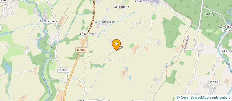 localisation de l'entreprise SOCIETE CIVILE IMMOBILIERE LA DRONIERE à LA FERTE MACE