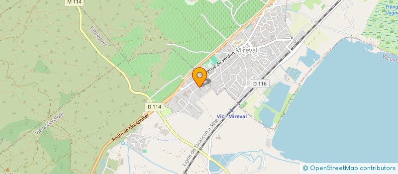 localisation de l'entreprise SOCIETE CIVILE IMMOBILIERE LA FARIGOULE  VIC-LA-GARDIOLE