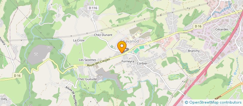 localisation de l'entreprise SOCIETE CIVILE IMMOBILIERE LA FERME  CHAVANOD