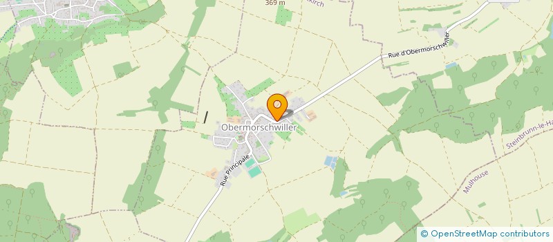 localisation de l'entreprise SOCIETE CIVILE IMMOBILIERE LA FERME HUCOCO HEITZLER BOHRER  OBERMORSCHWILLER