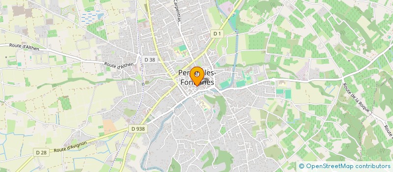 localisation de l'entreprise SOCIETE CIVILE IMMOBILIERE LA FONTAINE  PERNES-LES-FONTAINES